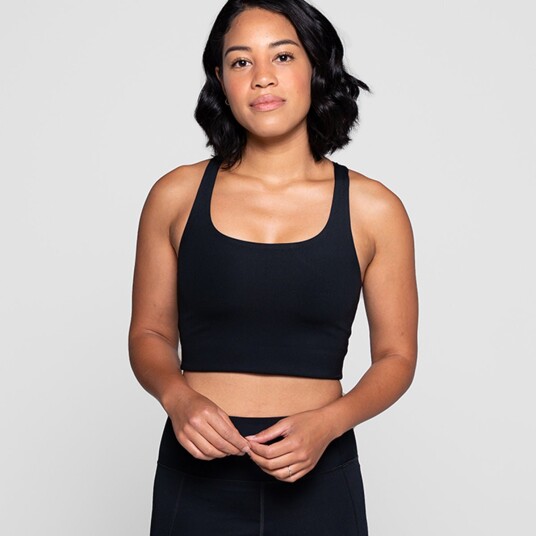 Girlfriend Collective Paloma sports BH svart Størrelse: XL Kvinner Girlfriend Collective Paloma sports BH svart Størrelse: XL Kvinner