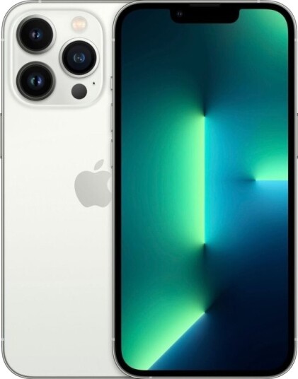 Apple iPhone 13 Pro 128GB Sølv 5G Dual-SIM Mobiltelefon