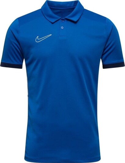 Nike Polo Dri FIT Academy 25   Blå/Navy/Hvit Barn størrelse S: 128 137 cm