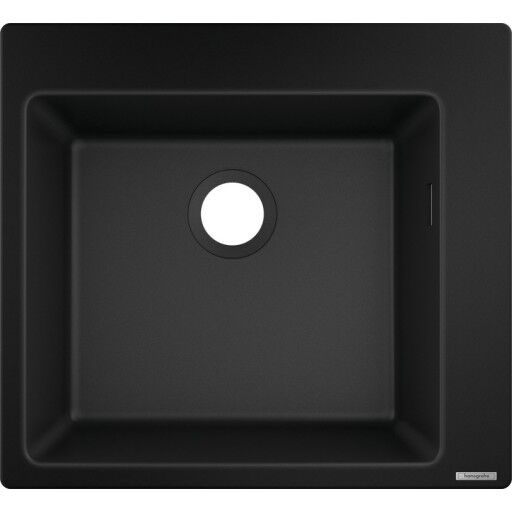 Hansgrohe kjøkkenvask 56x51 cm, sort Hansgrohe kjøkkenvask 56x51 cm, sort