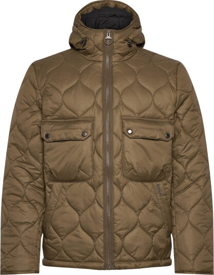 Barbour Barbour Re Engineered Hooded Spey Quilted Jacket Beige M Barbour Barbour Re Engineered Hooded Spey Quilted Jacket Beige M