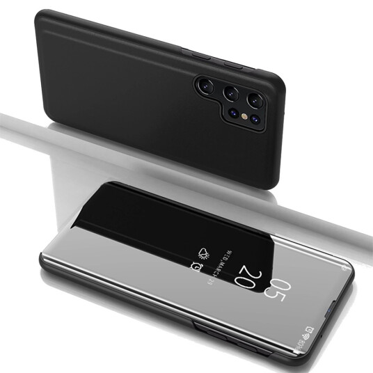 Hurtel Clear View Flipdeksel for Samsung Galaxy S25 Ultra Grønn Hurtel Clear View Flipdeksel for Samsung Galaxy S25 Ultra Grønn