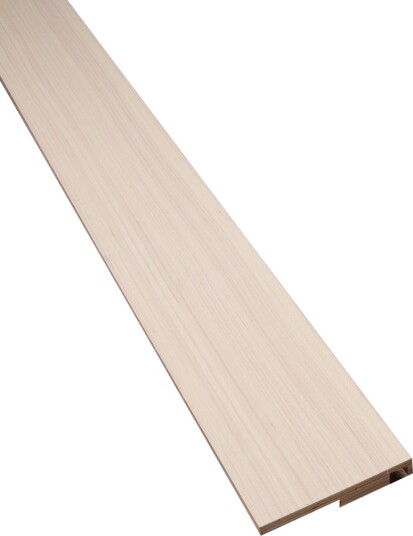 Laug Utforing Natur Heltre Hvitpigmentert 18mm 120mm Laug Utforing Natur Heltre Hvitpigmentert 18mm 120mm