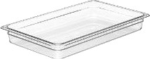 Kantine Cambro 1/1Gn 8.5L 53X32.5X6.5Cm Polycarbonat Klar,6 Stk/Krt