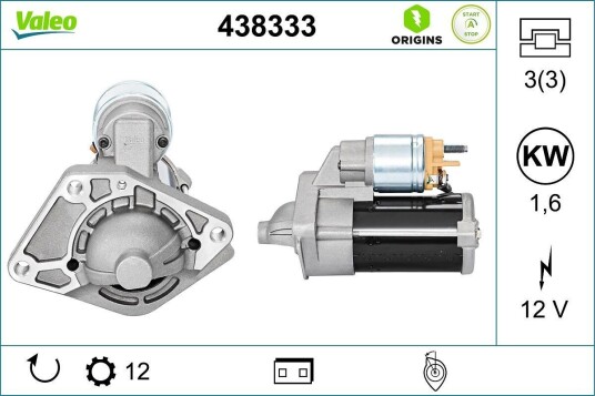 Starter VALEO 438333