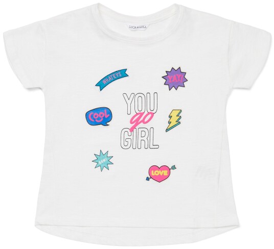 Luca &  Lola Novella Topp White 110-116