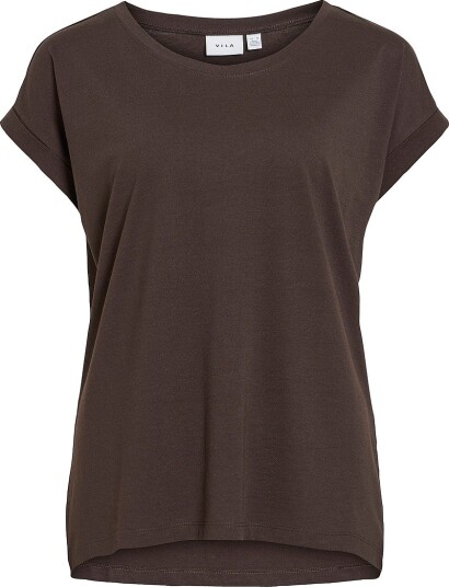 Vila Topp viDreamers New Pure T shirt Brun