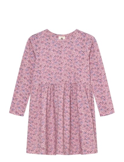 En Fant Dress Ls Aop Pink 128 En Fant Dress Ls Aop Pink 128