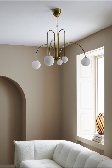 Ellos Home   Taklampe Sophisticated   Messing