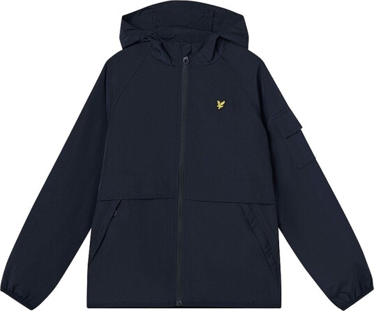 Lyle & Scott Vindjakke Hooded Windbreaker Jacket Blå Lyle & Scott Vindjakke Hooded Windbreaker Jacket Blå