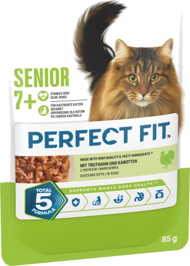 Perfect Fit Senior Våtfôr Kalkun 96x85g Perfect Fit Senior Våtfôr Kalkun 96x85g
