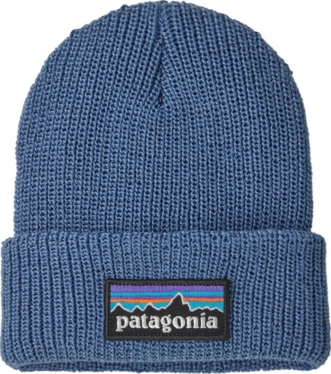 Patagonia Baby Logo Beanie Barnacle Blue One Size