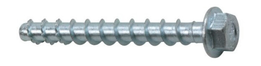 Heco Multi-Monti-plus 9807503 Betongskrue Ø 6 mm FLENS FZB 6/15 x 60 mm 100-pakning Innfesting