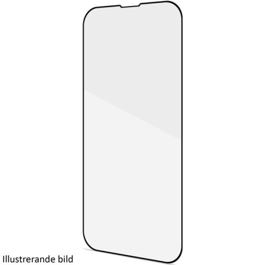 Celly Full Glass Herdet Glass Skjermbeskytter til iPhone 15 Pro Svart