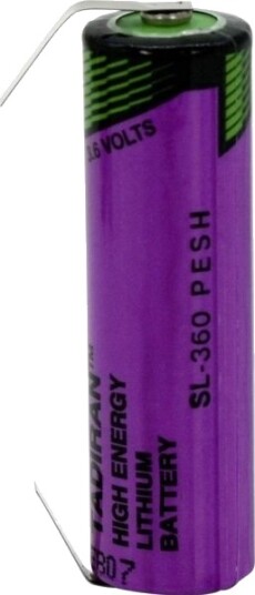 Tadiran Batteries Sl 360 T Spesialbatterier R6 Aa Litium 3,6 V 2400 Mah 1 Stk SL360T