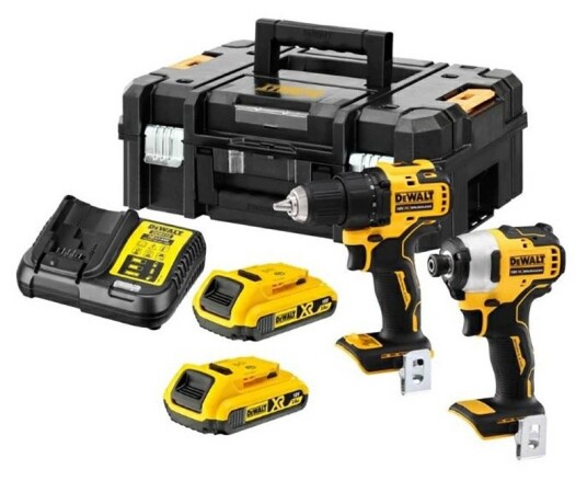 DeWalt DCK2061D2T Kombisett 18V 2x2.0Ah