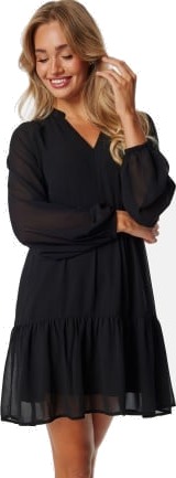 Object Collectors Item Objmila Gia L/S Dress Black 40