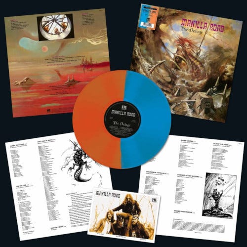 Manilla Road  The Deluge  LP/Vinyl