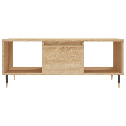 Salongbord sonoma eik 90x50x36,5 cm konstruert tre 8721012109667