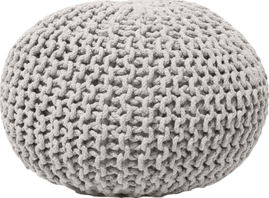 Conrad Puff 40 cm Grå
