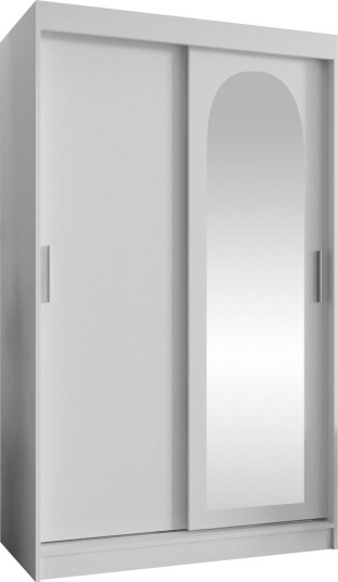 Tallmo Garderobe Med Speil 120x200 cm - Beige