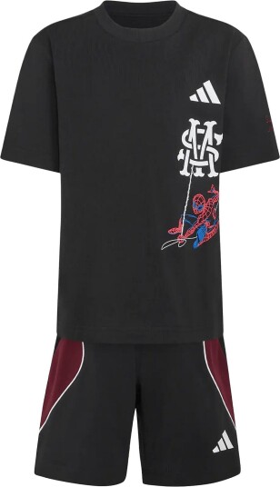 Adidas Sportswear Lk Mrvl Sm Tset   Black   92