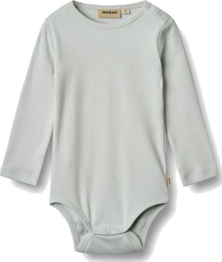 Wheat Rib Body Spencer Soft Blue (56 / 1 2 mnd)