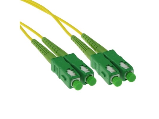 Act 5 Meter Lszh Singlemode 9/125 Os2 Fiber Patch Cable Duplex With Sc/Apc Connectors