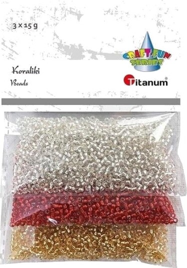 Titanum Plastperler 15 G