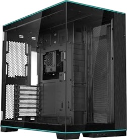 Lian Li O11D EVO RGB Mid Tower Kabinett Sort med Herdet Glass