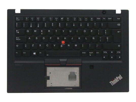 Lite-On - Erstatningstastatur For Bærbar Pc - Bakbelysning - Spansk - Svart - Med Toppdeksel - For Thinkpad T14s Gen 1 20T0, 20T1