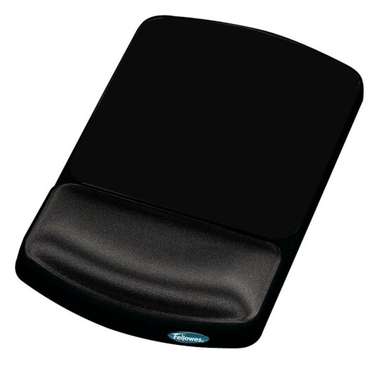 Fellowes Musematte m/HÃ¥ndleddstÃ¸tte 15,7x24,9cm GrÃ¥