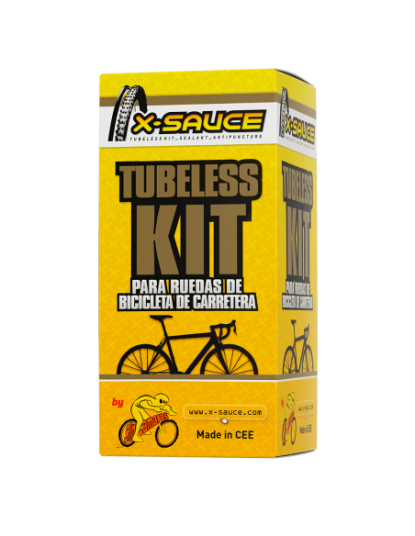 X Sauce Tubeless Konverteringskit For Landevei 17mm Tubeless Tape X Sauce Tubeless Konverteringskit For Landevei 17mm Tubeless Tape