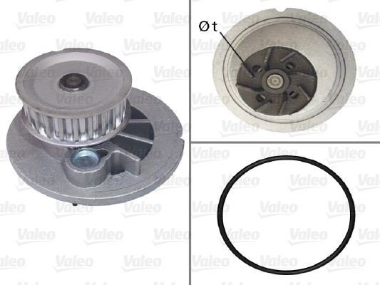 VALEO 506703 Vannpumpe VALEO 506703 Vannpumpe