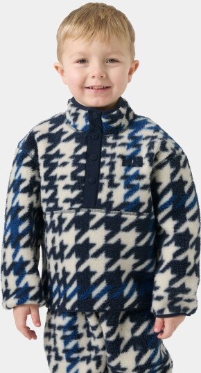 Helly Hansen Frosty Pile Sweater Barn Marineblå 104