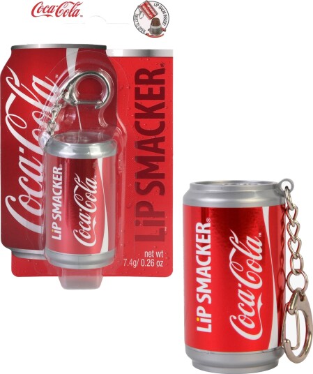Lip Smacker Coca-Cola Flaske Nøkkelring