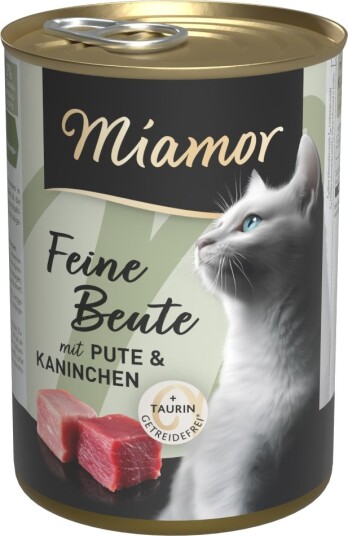 Miamor Våtfôr Feine Beute & Kanin Kalkun 24 X 400 G