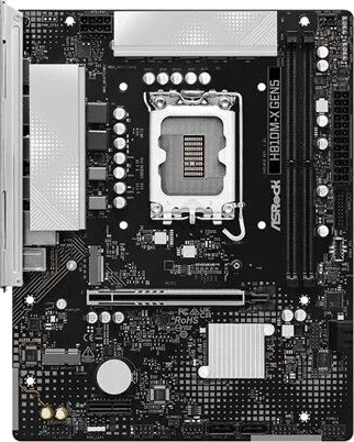 ASRock H810M X Gen5 Hovedkort Micro ATX 90 MXBU90 A0UAYZ ASRock H810M X Gen5 Hovedkort Micro ATX 90 MXBU90 A0UAYZ