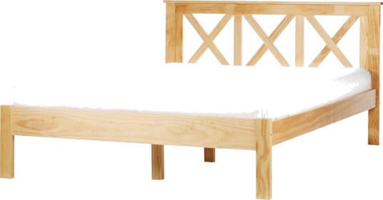 Seng med lamellramme Tannay Lyst tre 140x200 cm