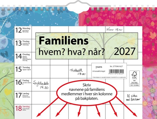 7.sans Familiens Hvem Hva Når