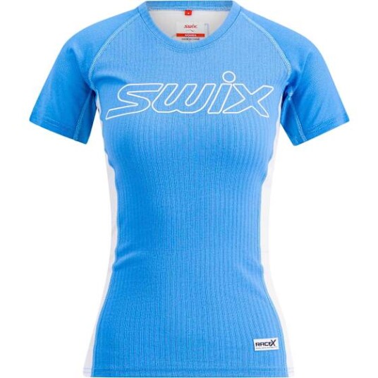 Swix RaceX Light Short Sleeve Dame Cloud Blue/Bright White XS Swix RaceX Light Short Sleeve Dame Cloud Blue/Bright White XS