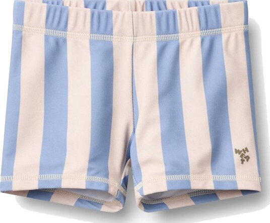 Wheat Badebukse Niki Bold Blue Stripe (98 /3 år)