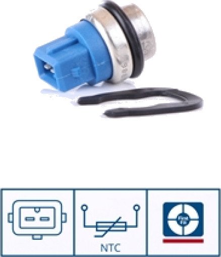 Sensor, motortemperatur NISSENS 207024
