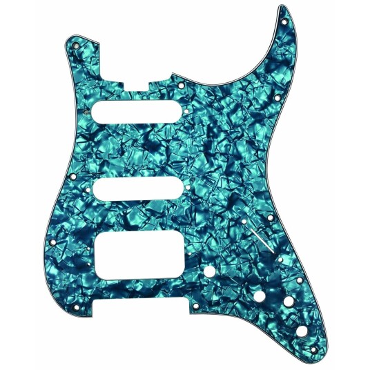 D'Andrea St-Style Hss Pickguard Aqua Pearl