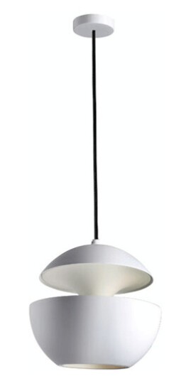 Here Comes The Sun Taklampe Hvit & Hvit Ø25 cm