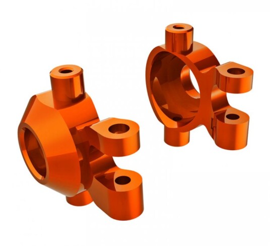Traxxas 9737-ORNG Steering Blocks Alu Orange L+R 2 TRX-4M Traxxas 9737-ORNG Steering Blocks Alu Orange L+R 2 TRX-4M