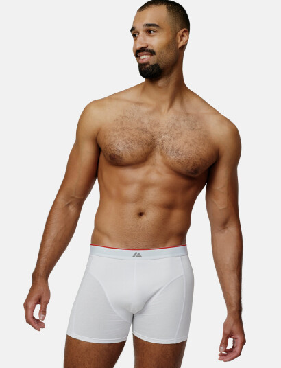 Danish Endurance Men"s Bamboo Trunks - White - XL Danish Endurance Men"s Bamboo Trunks - White - XL