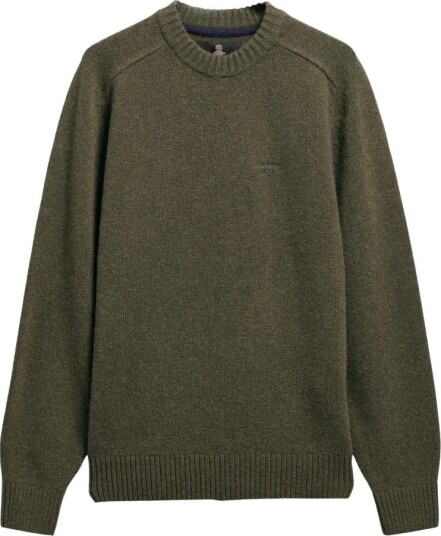 Barbour Lifestyle Newtown Lambswool Crewneck Olive
