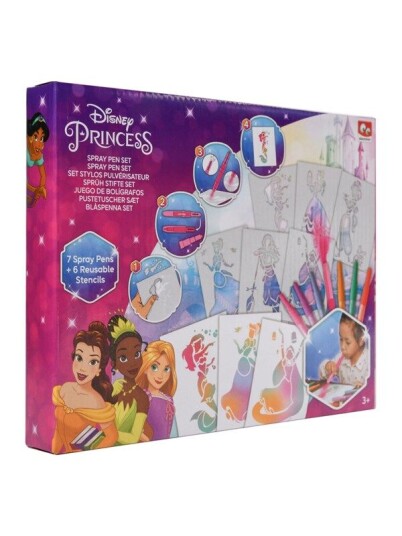 Canenco Disney Princess Blow Pens Set Canenco Disney Princess Blow Pens Set