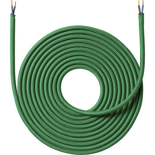 Nielsen Light 4m Stoffledning Smaragdgrønn 2x0,75mm² Nielsen Light 4m Stoffledning Smaragdgrønn 2x0,75mm²